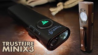 TRUSTFIRE  MINI X 3  LA TORCIA DA INVESTIGATORE GADGET [upl. by Intisar]