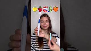 Big or Small challenge 😂 Gummy toothbrush candy or small avocado 🧐 shorts Best video by Hmelkofm [upl. by Rockey]