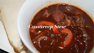 HOW TO MAKE GUYANESE CASSAREEP STEW [upl. by Kcirdes]