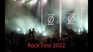 Shinedown quotPlanet Zeroquot Rock Fest 2022  Cadott Wisconsin [upl. by Dnarud]