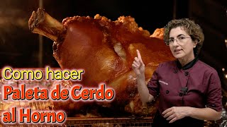 ¡Paleta de Cerdo o Puerco asada al horno ¡Cubano 🇨🇺 [upl. by Emrich]