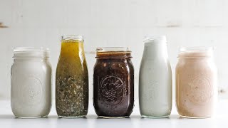 The Top 5 Most Popular Salad Dressing Recipes [upl. by Sterling]