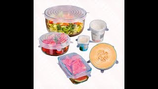 Universal Silicone Stretch Suction Lids [upl. by Sharman439]