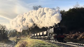 Pannier Tank 9681  Dean Forest Railway photo charter [upl. by Bergess]