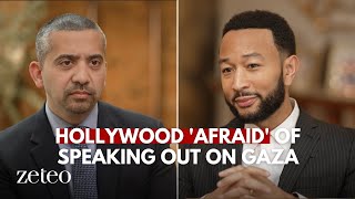 John Legend Talks to Mehdi Hasan about Gaza Trump and Criminal Justice Reform  EXCLUSIVE [upl. by Eaves]