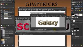 More than 25 text effects in GIMP amp Alpha to Logo [upl. by Aicirtan360]