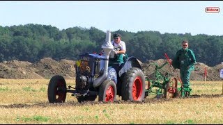 Deutsche Meisterschaft im OldtimerPflügen  24  Historic Plowing Rally [upl. by Cyd219]