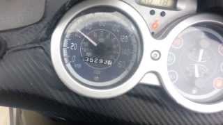 Piaggio Beverly 125 accellerazione 080kmh TEST 2 on board [upl. by Adlig29]