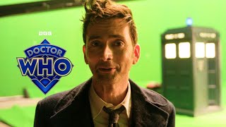 David Tennant Films the Regeneration  The Power of the Doctor  Doctor Who [upl. by Iilek238]