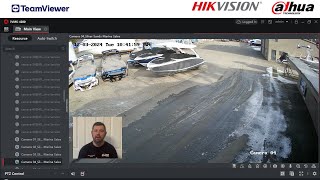 How to Use TeamViewer to Remote View Hikvision Dahua CCTV Cameras [upl. by Eladnwahs150]