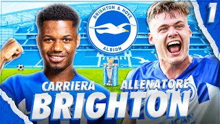 LA NUOVA CARRIERA ALLENATORE SCRIVIAMO LA STORIA CON IL BRIGHTON PRIMO ACQUISTO UFFICIALE FC24 E1 [upl. by Drahcir]