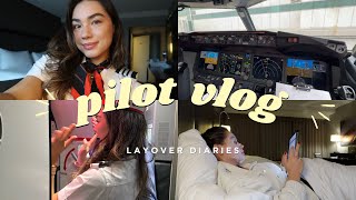 Layover Diaries  My first trip as a 737 pilot [upl. by Cheston]