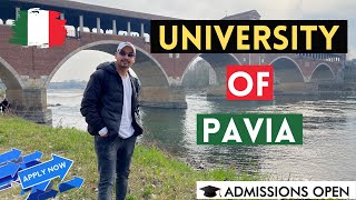 University of Pavia Tour Tuition Fees Scholarship Application Process Parttime jobs [upl. by Minnie540]