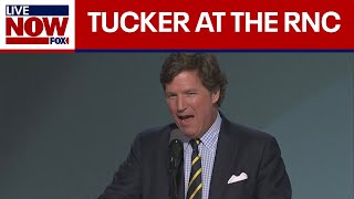 Watch Tucker Carlson full speech at 2024 RNC  LiveNOW from FOX [upl. by Shutz]