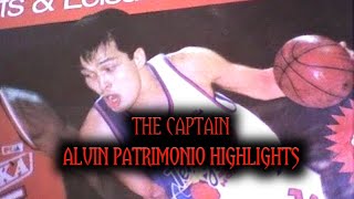 ALVIN PATRIMONIO HIGHLIGHTS THE CAPTAIN OF PHILIPPINE BASKETBALL [upl. by Kiryt]