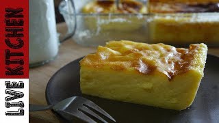 Φανταστική αφράτη Γαλατόπιτα  Greek milk pie GalatopitaLive Kitchen [upl. by Arraet]