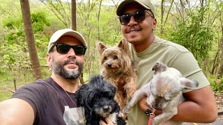 Parque Sapucaia  Montes Claros MG natureza dogs vlog [upl. by Einna]