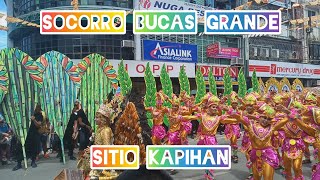 38th Bunok Bunok Festival Surigao City Socorro Bucas Grande Sitio Kapihan [upl. by Torhert]