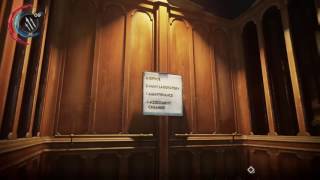 Dishonored 2  Killing Jindosh Quickly Silence [upl. by Mendive]