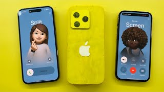 Incoming Call iPhone Real and Wooden 14 vs 14pro max 256gb [upl. by Rehpetsirhc274]