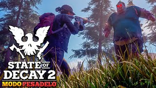 STATE OF DECAY 2 MODO PESADELO  O INÍCIO DE GAMEPLAY DO SOBREVIVÊNCIA ZUMBI MAIS INCRÍVEL  01 [upl. by Akehsar]