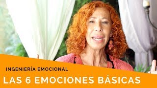 Las 6 emociones básicas ingeniería emocional con Arancha Merino [upl. by Eilyr907]