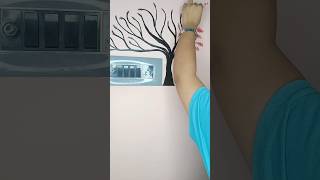 easy switchboard painting idea 😍💡switchboardwiring artshorts shortsviral shorts tranding art [upl. by Tadich760]