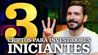 3 CRIPTOS PARA INVESTIDORES INICIANTES  Por onde comprar as melhores CRIPTOMOEDAS [upl. by Ennovyahs]