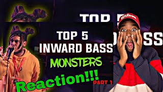 Reacting To Top 5 Inward Bass MONSTERS  TOMAZACRE  DLOW  Beabtbox Compilation  Part 1 [upl. by Nanette745]