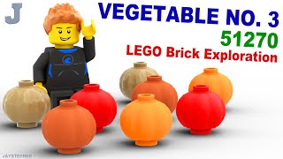 LEGO Brick Exploration  Vegetable No 3 51270 [upl. by Aiceled]