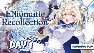 【ENIGMATIC RECOLLECTION】fluffy day 1 part 2 🐾 ENreco hololiveEnglish【FUWAWA POV】 [upl. by Eanaj]