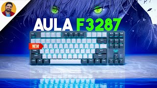 AULA F3287 Wired TKL Mechanical Gaming Keyboard  Best mechanical Keyboard under 2000 in 2024 [upl. by Yknip]