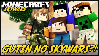 Minecraft GUTIN NO SKYWARS [upl. by Oruhtra812]