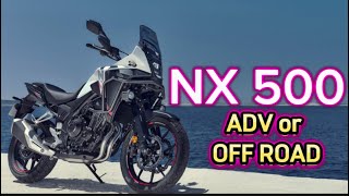 Honda NX 500  Xe Advanture kết hợp Off Road [upl. by Seditsira]