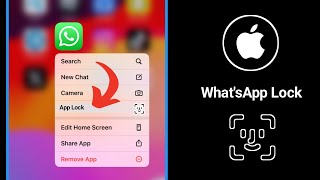 Comment verrouiller WhatsApp avec Face ID sur iPhone et iOS [upl. by Emmery432]