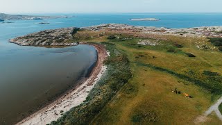 4K 60 FPS Drone Footage  Rörö  Bohuslän Swedens Archipelagos [upl. by Alford]