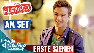 ALEX amp CO  Am Set Wie waren die ersten Szenen  Disney Channel [upl. by Ahsieuqal564]