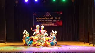 Sreyansis 1 st odissi dance performance at BHANJA KALA MANDAP BBSR [upl. by Gregoire]