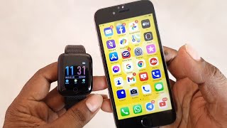 How to pair  iPhone  D13 smart bracelet  App store  Yoho sports  smart watch  connect [upl. by Gent]