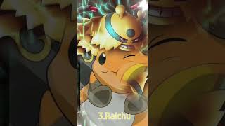 ✨️top5 electric pokemon✨️pokemon PokemonAsiaHindiOfficial [upl. by Erodavlas]