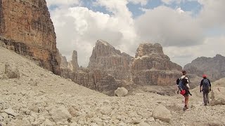 Via ferrata Brentari  Dolomiti di Brenta  Gopro HD [upl. by Airdnua676]