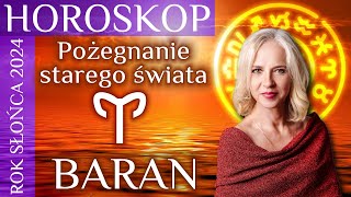 BARAN horoskop na NOWY ROK Słońca 2024 ❤️ 🌞 [upl. by Jaehne]