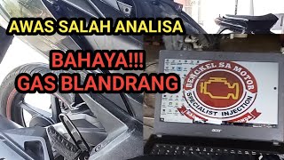 Gas blandrang Vario 125 ini penyebabnya awas salah analisa [upl. by Tema]