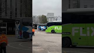 2 Flixbus Coaches And A First Glasgow E200MMC at Buchanan bus station [upl. by Dupuy828]