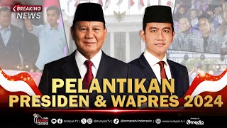 🔴 LIVE  Pelantikan PrabowoGibran Sebagai Presiden dan Wakil Presiden RI di MPR [upl. by Adiaj606]