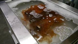 Ultrasonic Cleaning Of Filters [upl. by Eyahs]