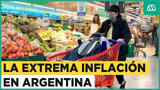 Extrema inflación en Argentina Las consecuencias de la grave crisis económica [upl. by Enitsirt]