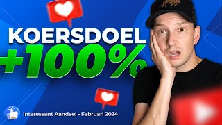 Interessant AANDEEL dat kan VERDUBBELEN volgens analisten  Febr 2024 [upl. by Iffar981]