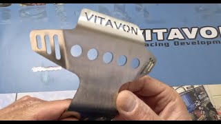 Traxxas XRT Edelstahl Unterfahrschutz Bumper SkidPlate Vitavon [upl. by Llereg]