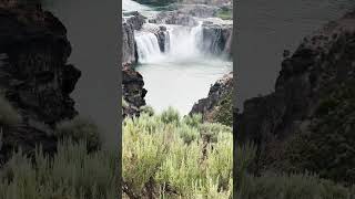 Shoshone Falls Flowing [upl. by Adyol]